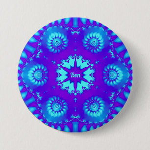 BEN ~ COOL! ~ Shades of Purple and Blue ~ Button