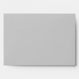 Ben Custom Cool Silver 5x7 Envelope