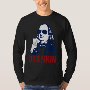 Ben Drankin 4th Of July Benjamin Franklin Men Wome T-Shirt