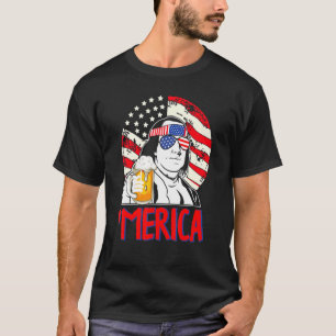 Ben Drankin 4th Of July Benjamin Franklin Men Wome T-Shirt