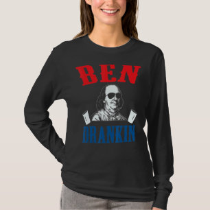 Ben Drankin 4th Of July Benjamin Franklin Usa Fla T-Shirt