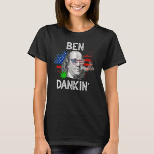 Ben Drankin 4th Of July Benjamin Franklin Usa Fla T-Shirt