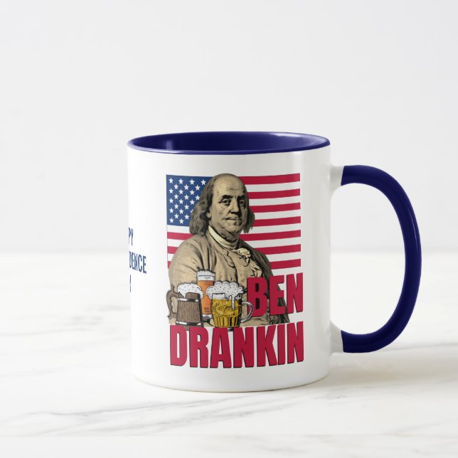 BEN DRANKIN July 4th Mug (Right)