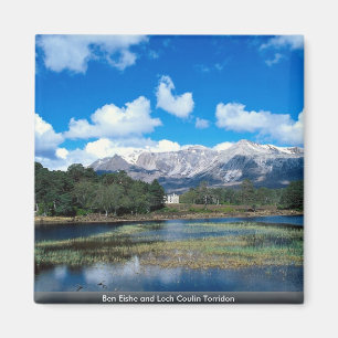 Ben Eishe and Loch Coulin Torridon Magnet
