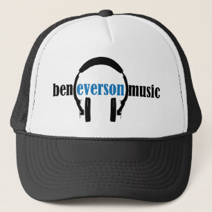 Ben Everson Music logo looks classic! Trucker Hat