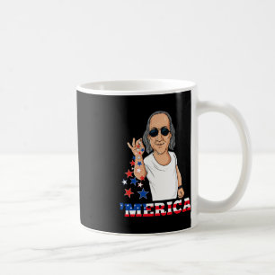 Ben Franklin 4th Of July Merica  Coffee Mug