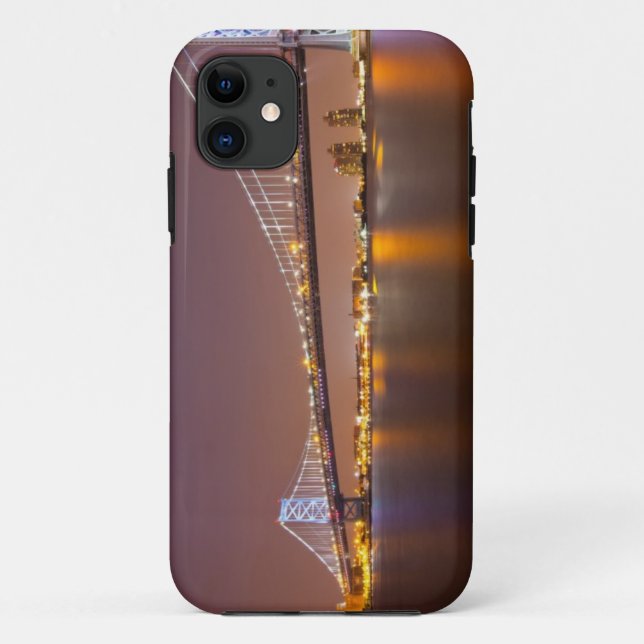 Ben Franklin Bridge Case-Mate iPhone Case (Back)