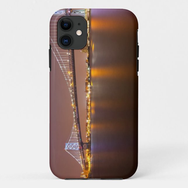 Ben Franklin Bridge Case-Mate iPhone Case (Back)