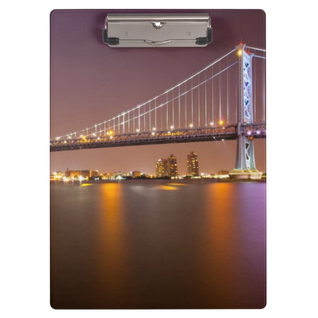Ben Franklin Bridge Clipboard (Front)