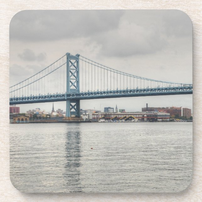 Ben Franklin Bridge Coaster (Front)
