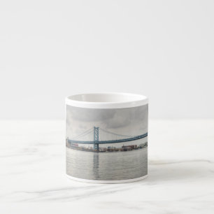 Ben Franklin Bridge Espresso Cup