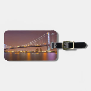 Ben Franklin Bridge Luggage Tag