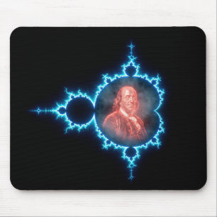 Ben Franklin Mandelbrot Fractal Mouse Mat