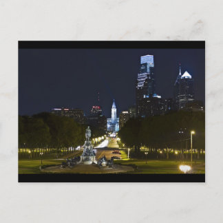 Ben Franklin Parkway Postcard