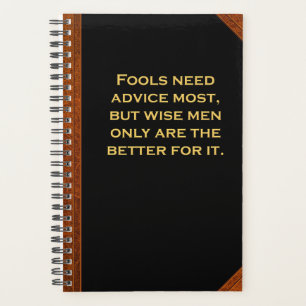 Ben Franklin Quote Ancients Tell Best Vintage Planner