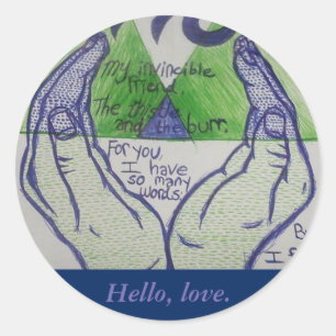 Ben Howard Button Classic Round Sticker