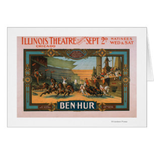 Ben-Hur at Chicago's Illinois Theatre Poster