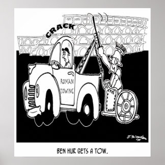 Ben Hur Gets a Tow Poster
