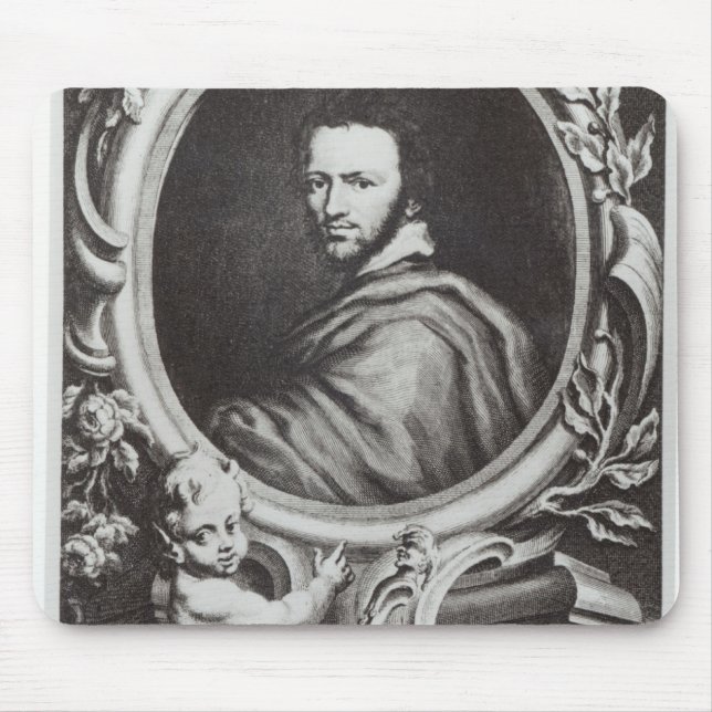 Ben Jonson  English playwright Mouse Mat (Front)