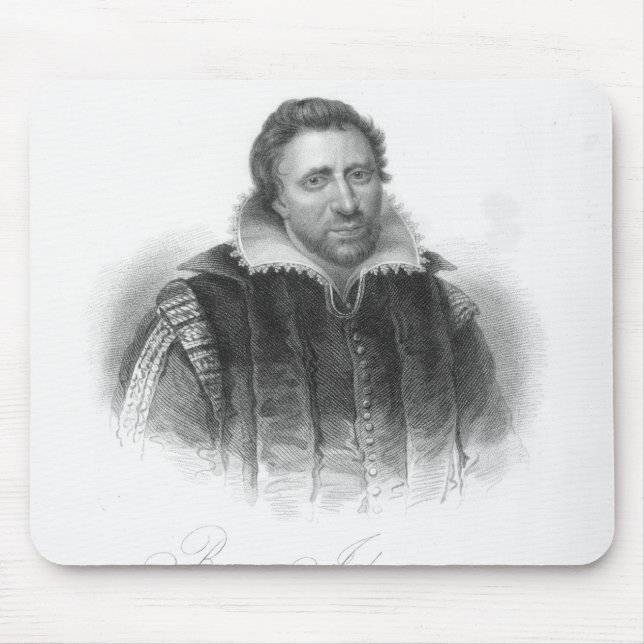 Ben Jonson Mouse Mat (Front)