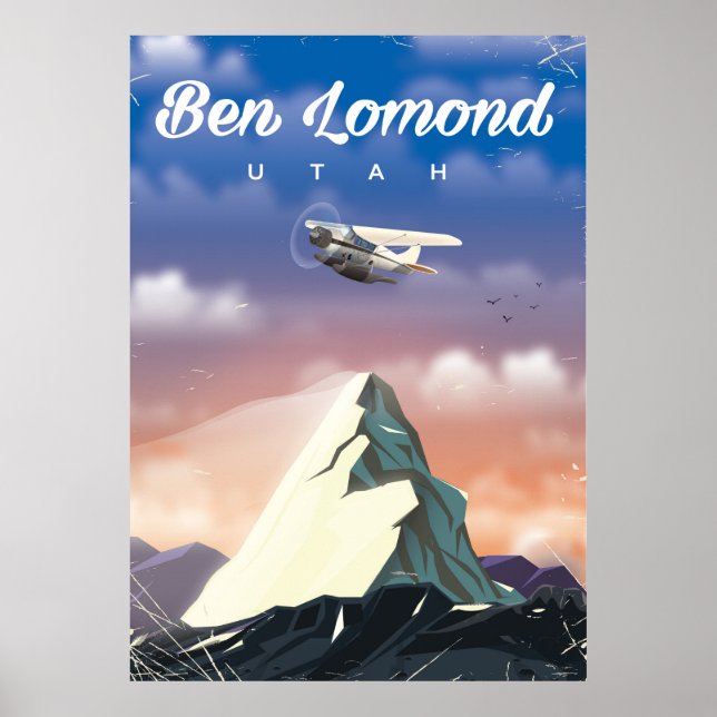 Ben Lomond,Utah travel poster (Front)
