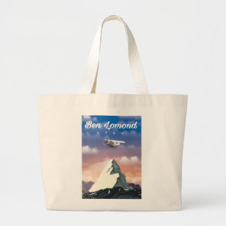 Ben Lomond,Utah travel poster Large Tote Bag
