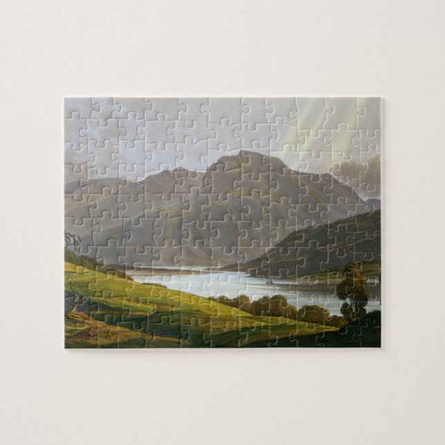 Ben Nevis, plate XII from 'Scenery of the Grampian Jigsaw Puzzle (Horizontal)