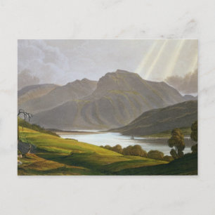 Ben Nevis, plate XII from 'Scenery of the Grampian Postcard