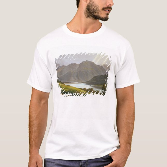Ben Nevis, plate XII from 'Scenery of the Grampian T-Shirt (Front)