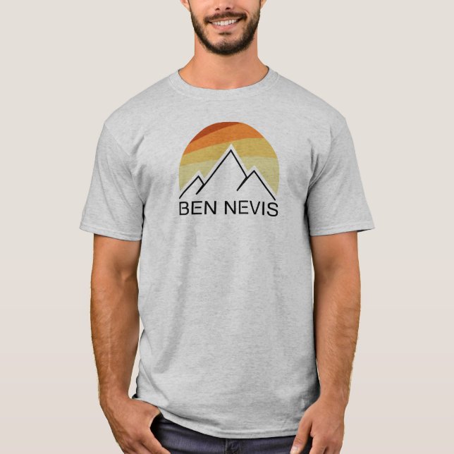 Ben Nevis Retro T-Shirt (Front)