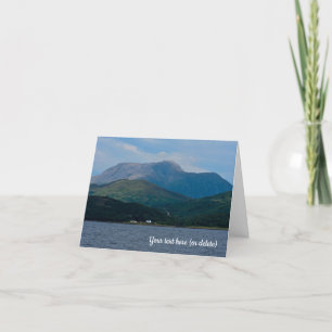 Ben Nevis, Scotland Greeting card