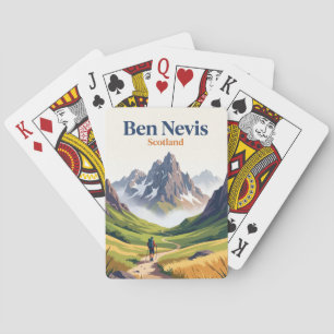 Ben Nevis Scotland Playing Cards