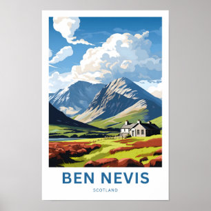 Ben Nevis Scotland Travel Print
