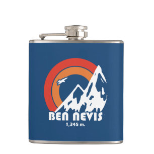 Ben Nevis Sun Eagle Hip Flask