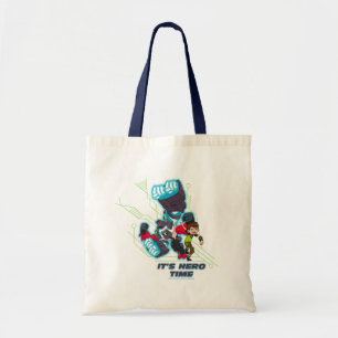 Ben & Omni-Enhanced Four Arms - It's Hero Time Tote Bag