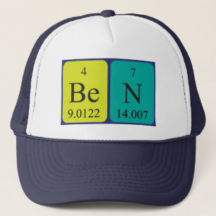 Ben periodic table name hat