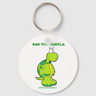Ben profile pic, BEN THE TURTLE, copyright, Dan... Key Ring
