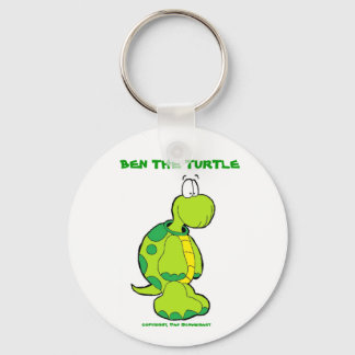 Ben profile pic, BEN THE TURTLE, copyright, Dan... Key Ring