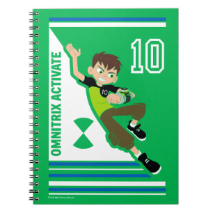 Ben Tennyson Athletic Graphic Notebook