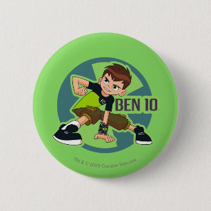 Ben Tennyson Omnitrix Graphic 6 Cm Round Badge