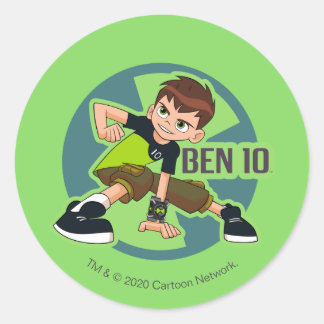 Ben Tennyson Omnitrix Graphic Classic Round Sticker