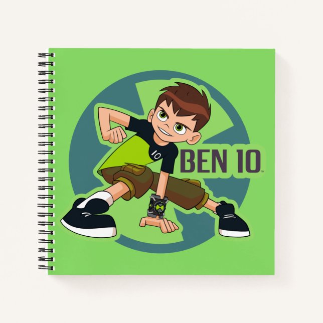 Ben Tennyson Omnitrix Graphic Notebook (Front)