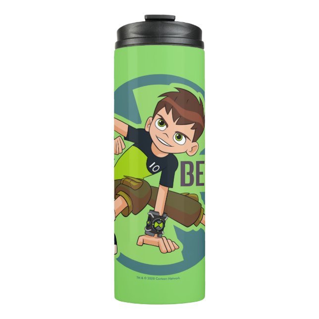 Ben Tennyson Omnitrix Graphic Thermal Tumbler (Front)