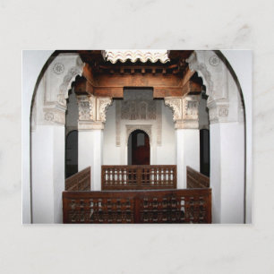 Ben Youssef Medersa Postcard