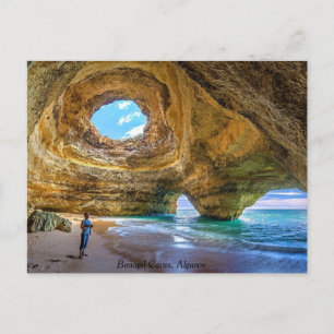 Benagil Algarve Portugal Holiday Postcard
