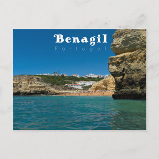 Benagil Beach - Portugal Postcard
