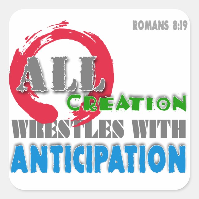 Benai Elohim Square Sticker (Front)