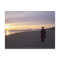 Benar Beach in the evening postcard