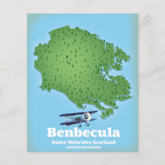 Benbecula Outer Hebrides Scotland Flyer
