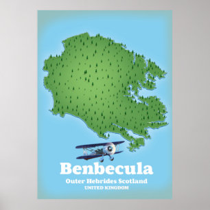 Benbecula Outer Hebrides Scotland Poster